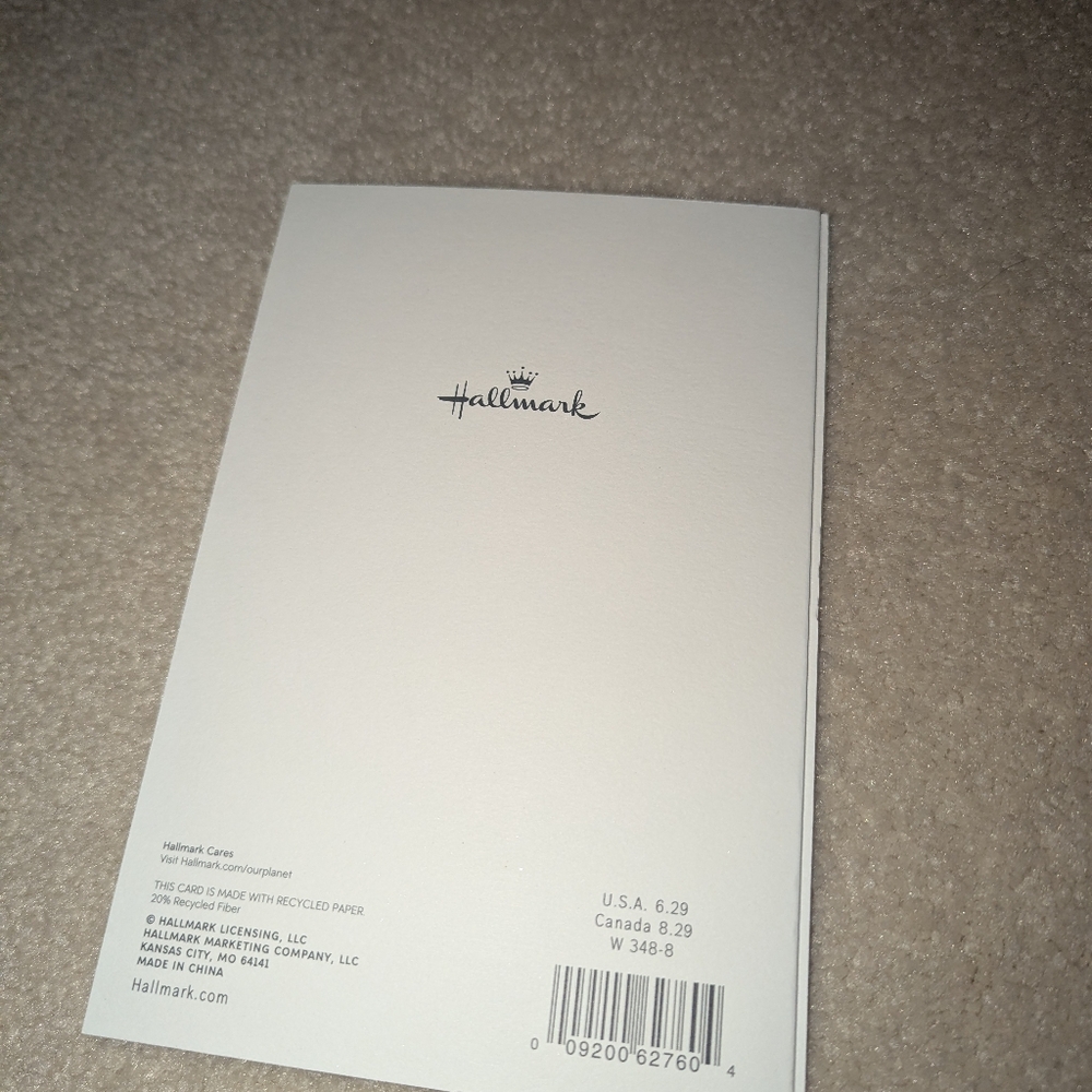 Hallmark Wedding Card - Picture 3 of 3